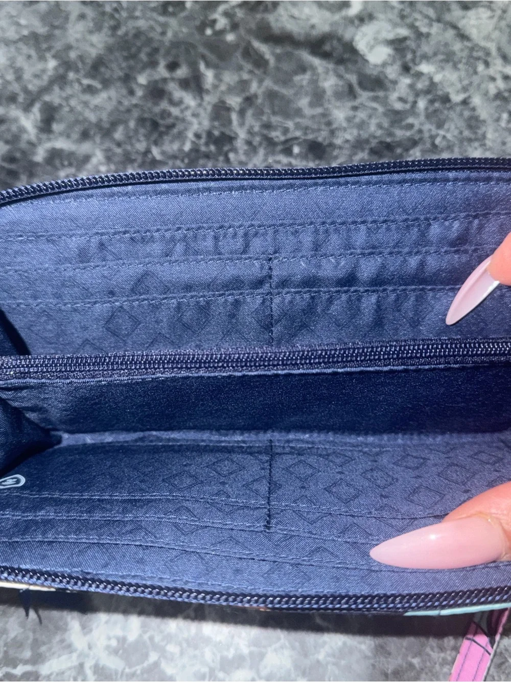 Vera Bradley zip around